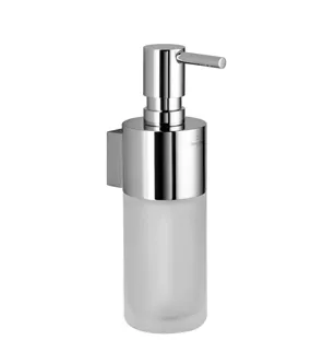 Villeroy & Boch DOMICIL/JUST Wand-Lotionspender Ausladung:95mm chrom/satiniert-83435965-00 Villeroy & Boch DOMICIL/JUST Wand-Lotionspender Ausladung:95mm chrom/satiniert-83435965-00