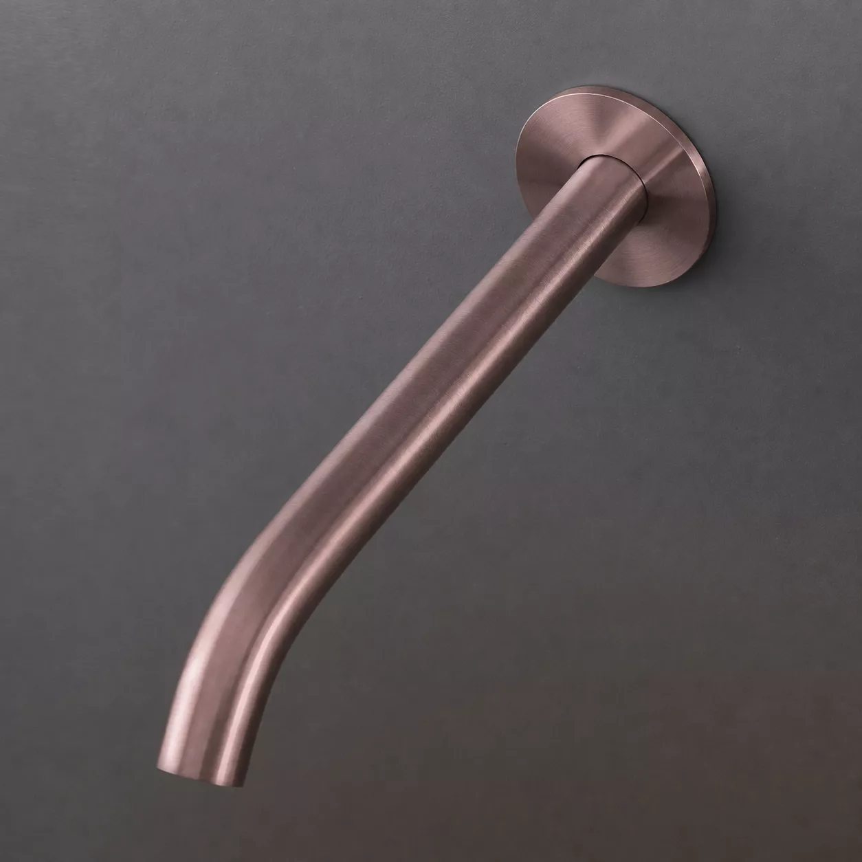 cea MIL 48 Wand-Auslauf, Ausladung: 215mm, bronze satiniert - MIL48ZS