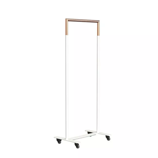 Frost Denmark UNU & BUKTO Kleiderständer mit Räder, 638mm-U6004-WBOC