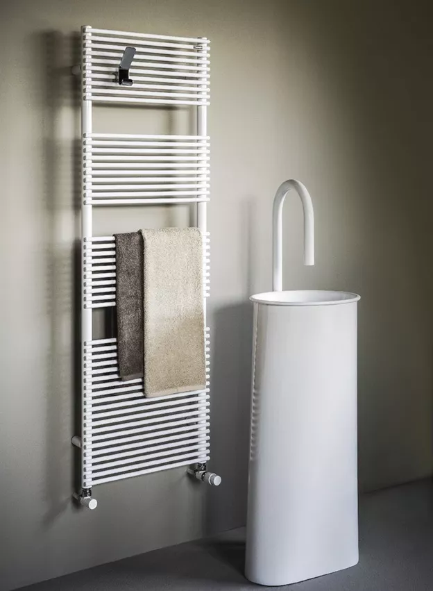 Tubes Radiatori BASICS 14 Handtuchhaken für BATH 14 Handtuchwärmer, lackiert nach Tubes Farbkarte-ZA14#AP-DIV