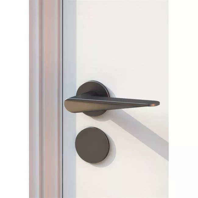 Frost Denmark ARCHITECTURAL HARDWARE Türgriff, groß, schwarz gebürstet-A1007SSBCB