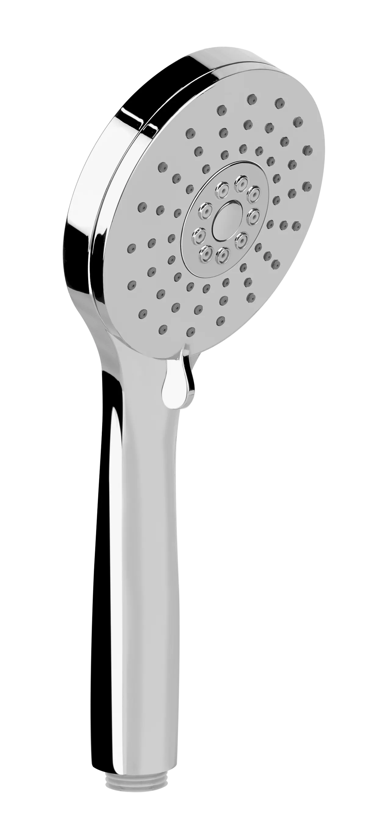 Gessi Antikalk-Handbrause, Durchmesser: 100mm, 3-Strahl, bei 3 bar Druck ca. 9 l/min, chrom - 47255031