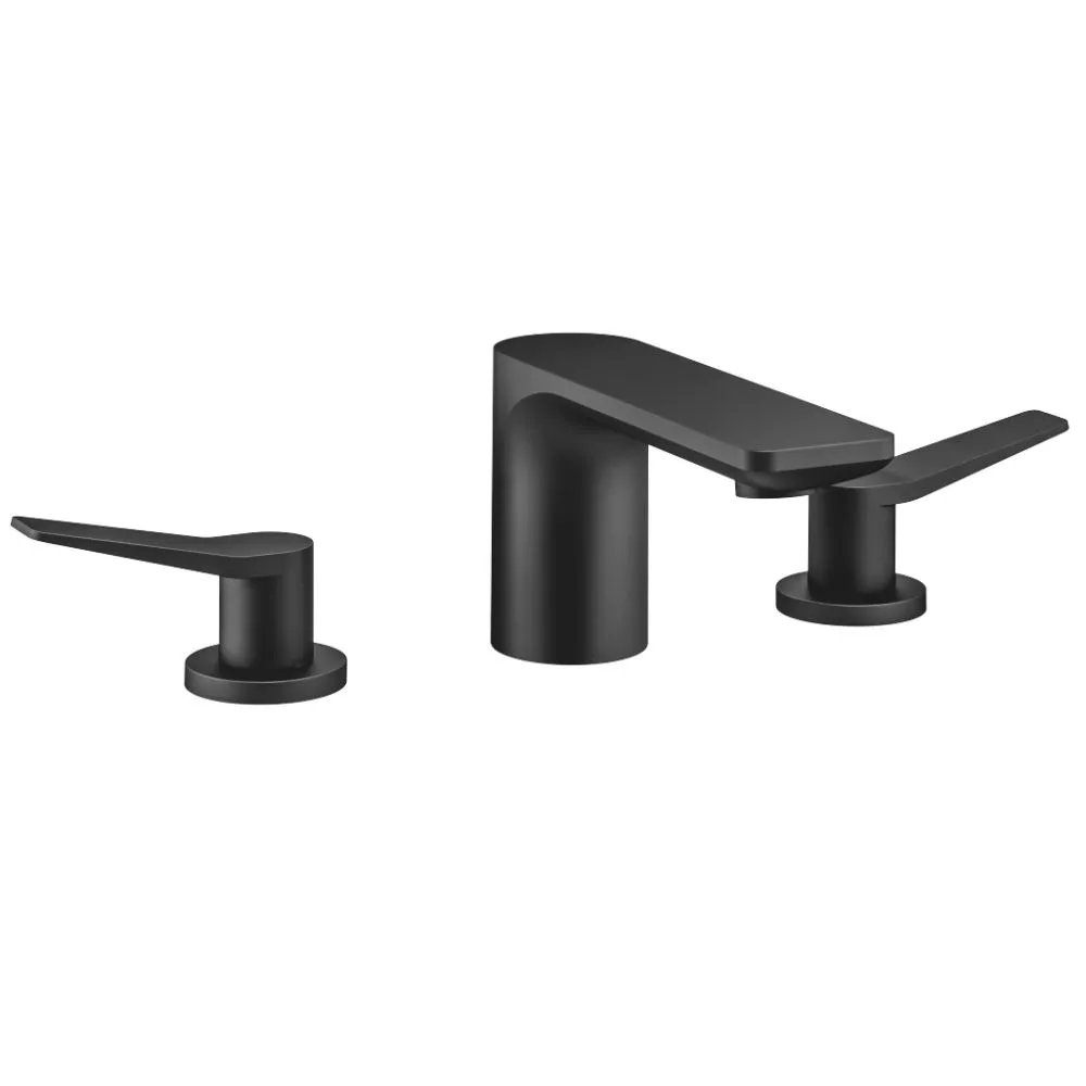 Dornbracht LISSE Waschtisch-Dreilochbatterie mit Ablaufgarnitur, schwarz matt-20713845-33