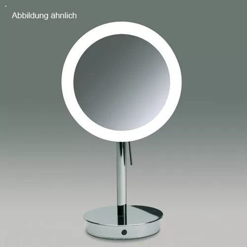 Windisch 99856 LED-Standkosmetikspiegel, gold-99856O3X