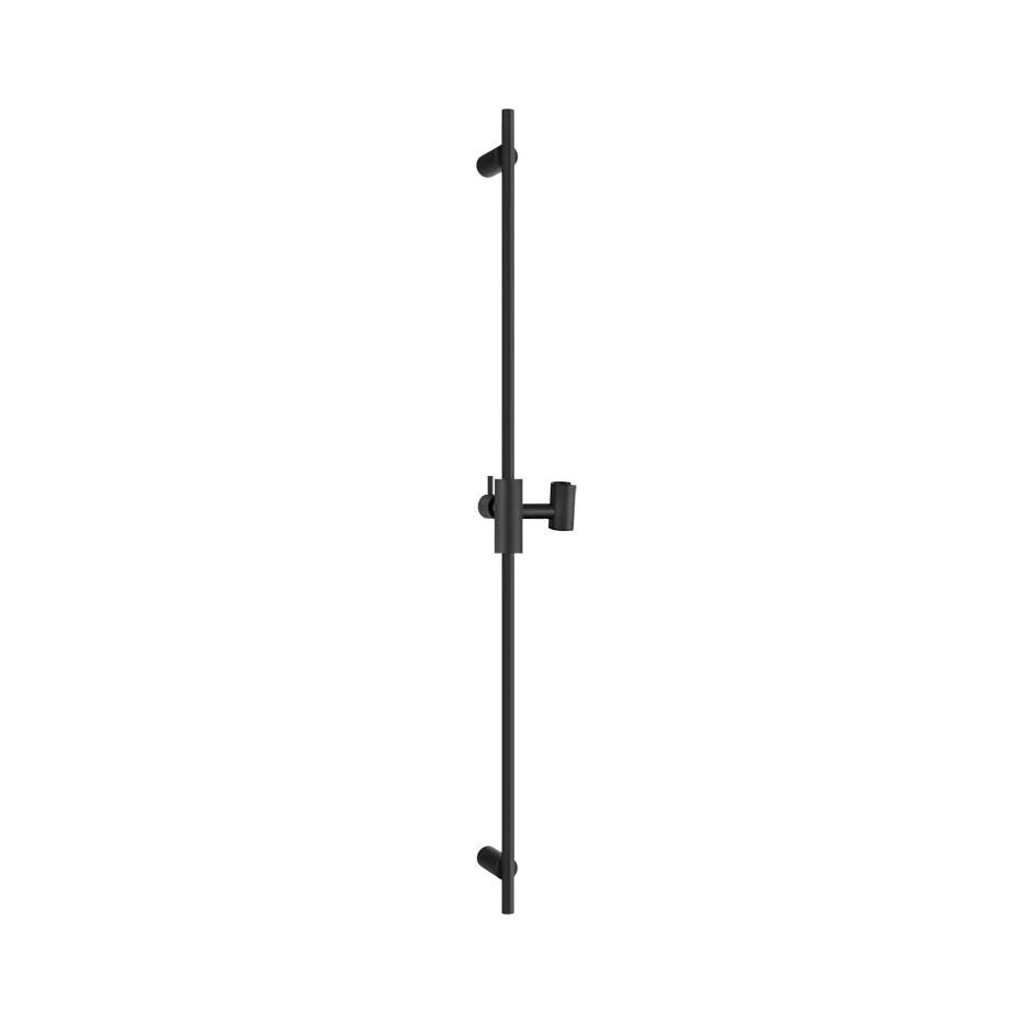Gessi ANELLO Brausestange zur Wandmontage, Stichmaß: 800mm, mit Brausehalter mit Feststellgriff, Oberfläche Diamantato, schwarz matt - 63485299 Gessi ANELLO Brausestange zur Wandmontage, Stichmaß: 800mm, mit Brausehalter mit Feststellgriff, Oberfläche Diamantato, schwarz matt - 63485299