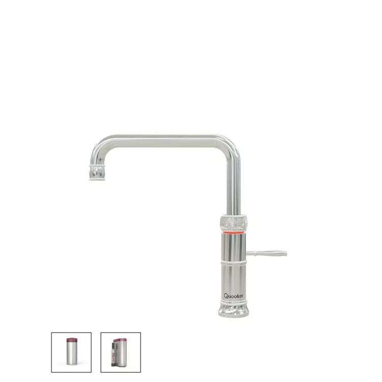 Quooker Classic Fusion Square Kalt- und Kochendwasserspender-22+CFSCHRCUBE Quooker Classic Fusion Square Kalt- und Kochendwasserspender-22+CFSCHRCUBE