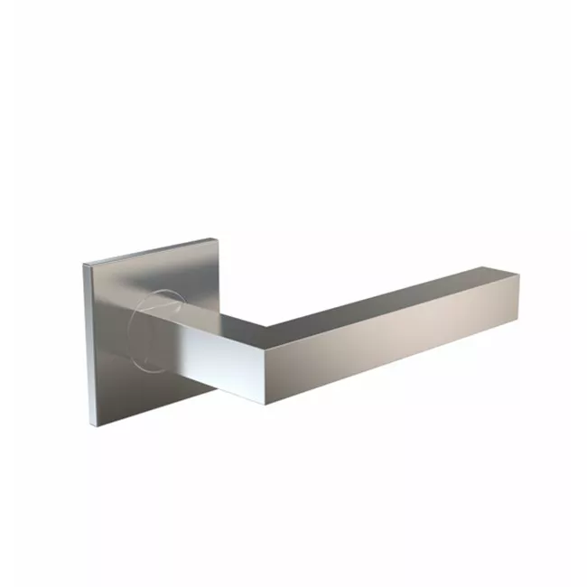 Frost Denmark ARCHITECTURAL HARDWARE Türgriff mit quadratischer Rosette-A1001BS
