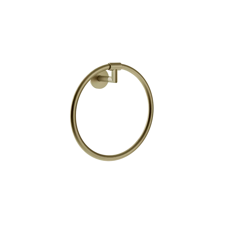 Gessi ANELLO Handtuchhalter-Ring zur Wandmontage, Durchmesser: 222mm, messing gebürstet PVD - 63809727 Gessi ANELLO Handtuchhalter-Ring zur Wandmontage, Durchmesser: 222mm, messing gebürstet PVD - 63809727