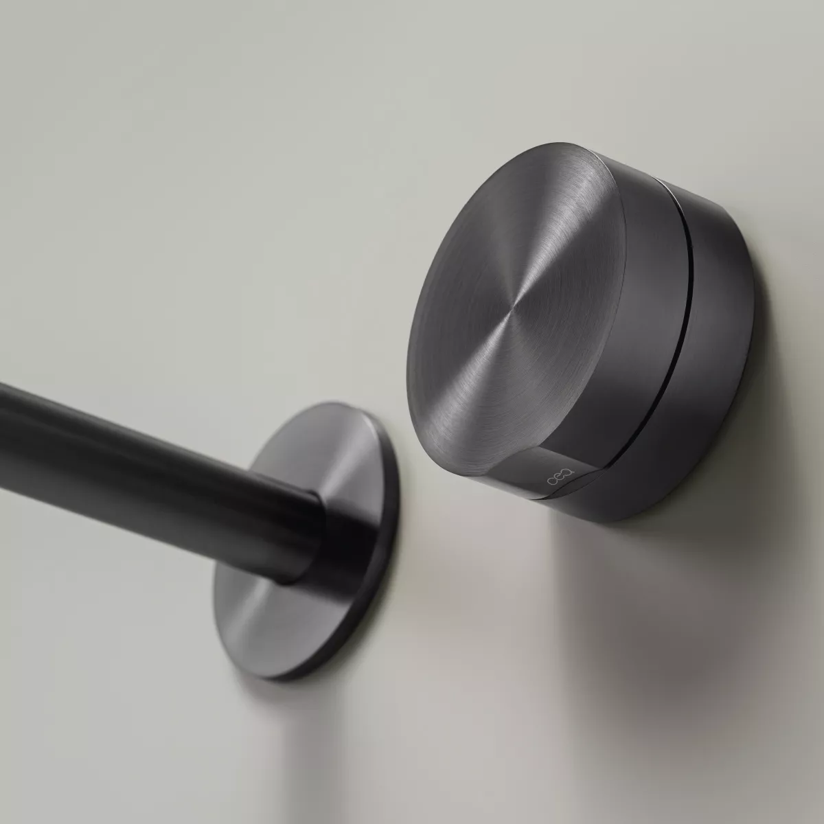 cea GIOTTO PLUS Wand-Waschtisch-Eingriffmischer, Ausladung:170mm, edelstahl satiniert-GIO71S