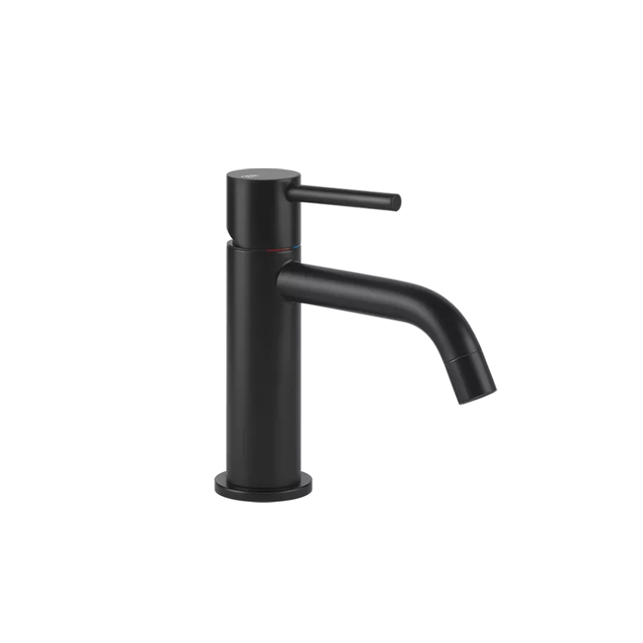 Gessi VIA TORTONA Waschtisch-Einhebelmischer mit Auslauf zur Tischmontage, Ausladung: 127mm, ohne Ablaufgarnitur, 3/8 Anschluss, schwarz matt - 18602299 Gessi VIA TORTONA Waschtisch-Einhebelmischer mit Auslauf zur Tischmontage, Ausladung: 127mm, ohne Ablaufgarnitur, 3/8 Anschluss, schwarz matt - 18602299