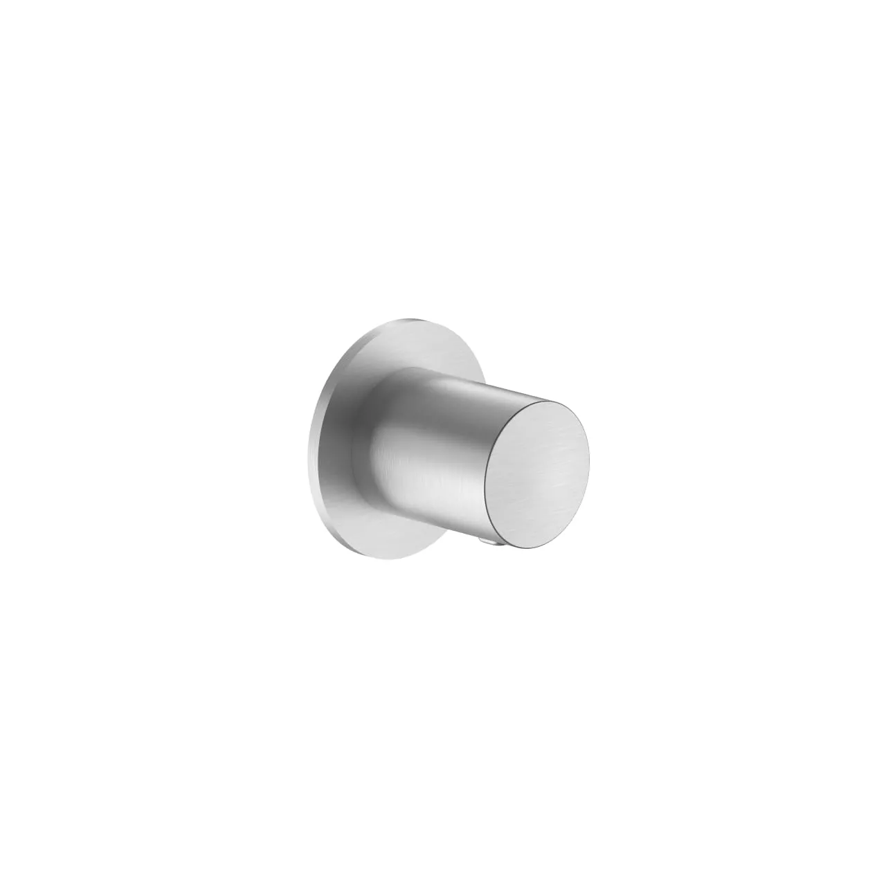 Fantini Absperrventil mit 3/4"-Anschluss und 90°-Keramikventil, edelstahl gebürstet - 8793G490B