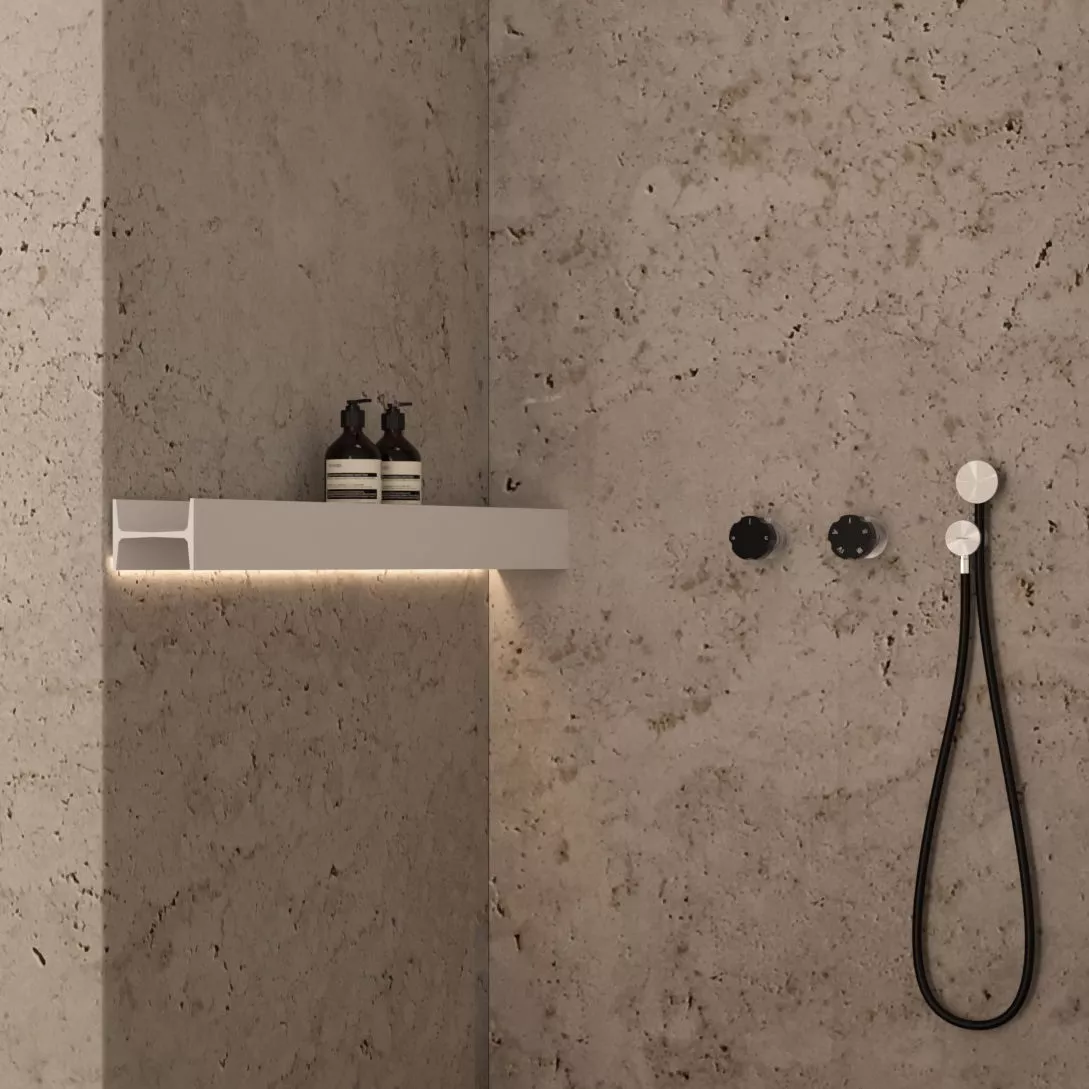antoniolupi LETTERAMUTA Wandablage-LEMU1127-5-BIANCO