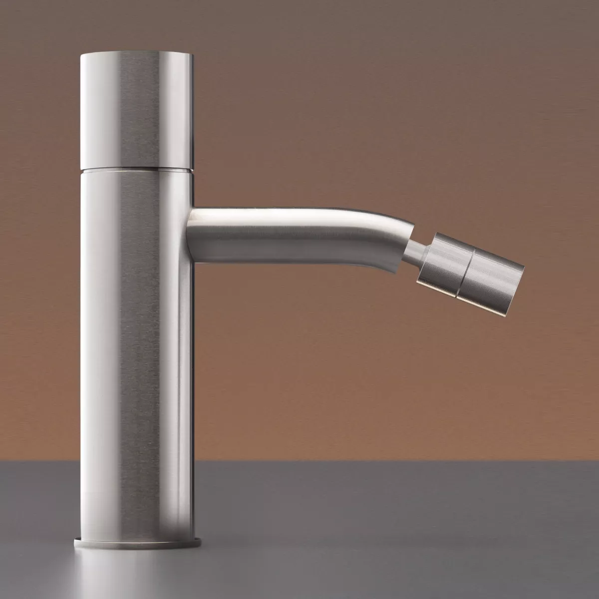 cea GIOTTO PLUS Bidet-Eingriffmischer, H:175mm, edelstahl satiniert-GIO62S cea GIOTTO PLUS Bidet-Eingriffmischer, H:175mm, edelstahl satiniert-GIO62S