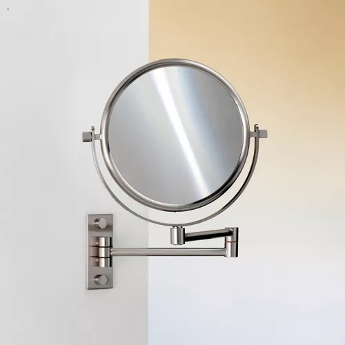 Windisch 99145 Wand-Kosmetikspiegel, nickel satiniert-99145SNI5X