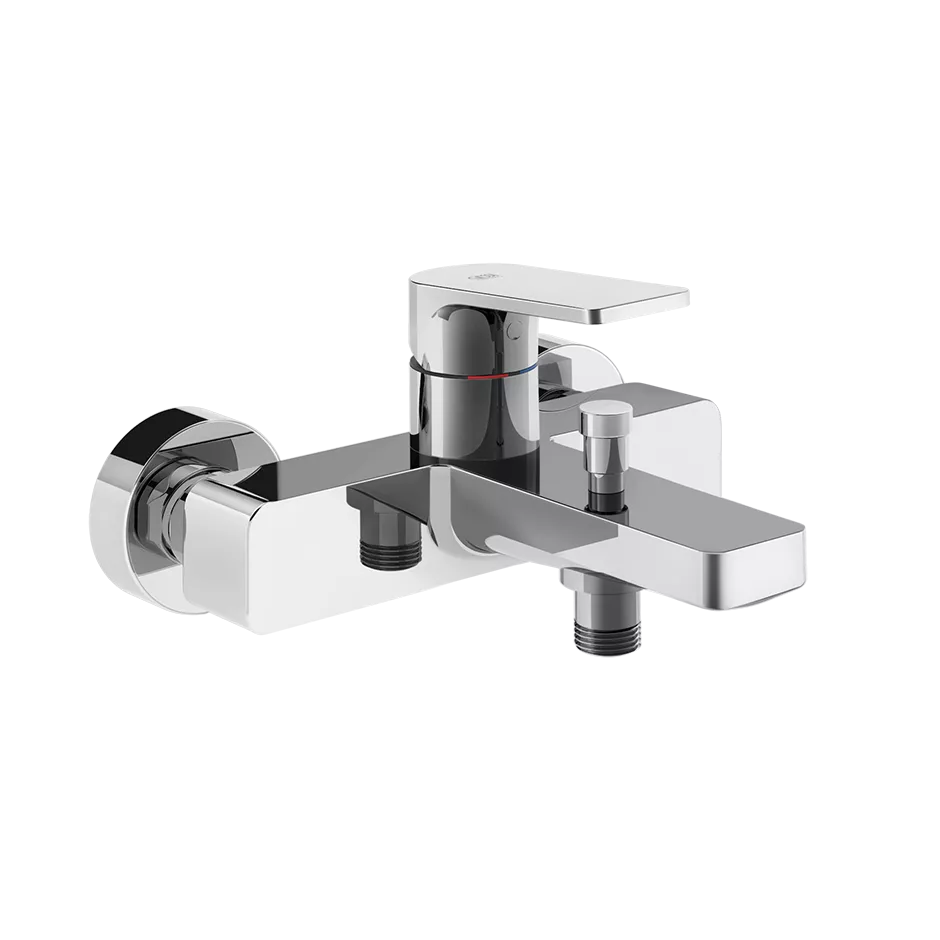 Gessi VIA BIGLI Aufputz-Einhebel-Wannenmischer mit Auslauf zur Wandmontage, Ausladung: 179mm, mit automatischem 2-Wege-Umsteller zum Ziehen, chrom - 62011031 Gessi VIA BIGLI Aufputz-Einhebel-Wannenmischer mit Auslauf zur Wandmontage, Ausladung: 179mm, mit automatischem 2-Wege-Umsteller zum Ziehen, chrom - 62011031