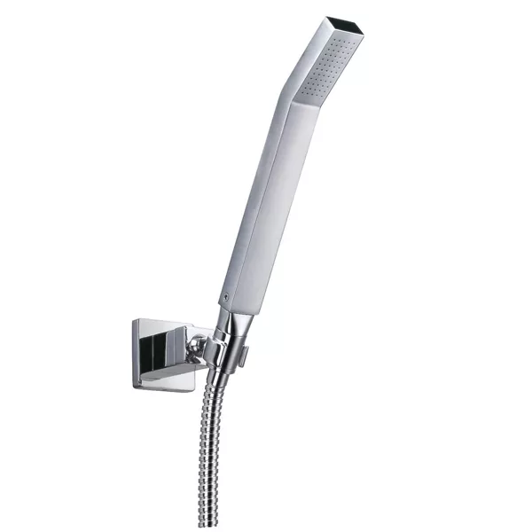 AVENARIUS Linie Shower Brausegarnitur eckig mit, Handbrause, Wandhalter, chrom-9006932010