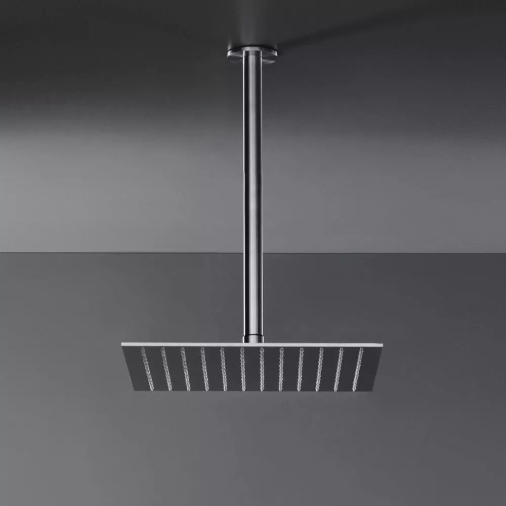 cea FRE 11 quadratische Kopfbrause, slim, 200x200mm, edelstahl satiniert-FRE11S