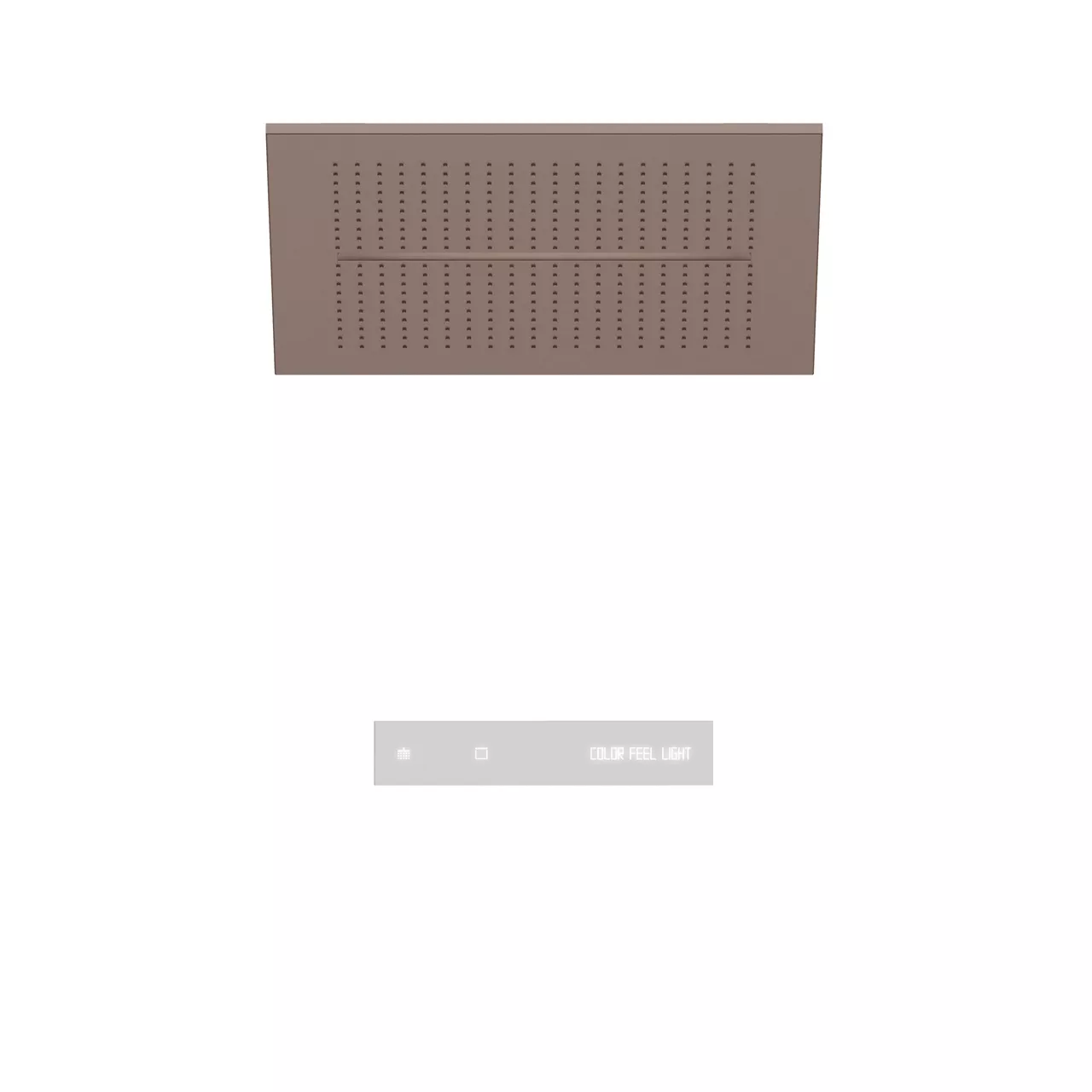 Fantini ACQUA ZONE Multifunktionskopfbrause mit LED-Beleuchtung-75P9C031