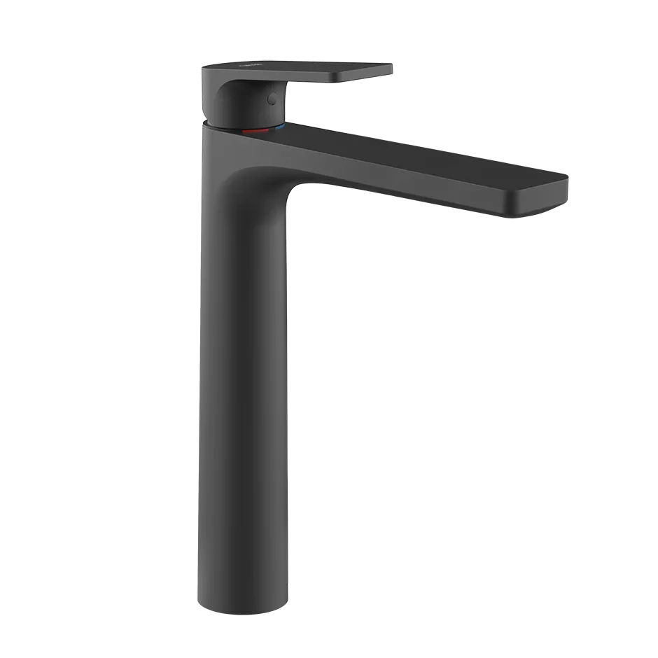 Gessi VIA BIGLI Waschtisch-Einhebelmischer mit Auslauf zur Tischmontage, Ausladung: 179mm, hohe Version, ohne Ablaufgarnitur, 3/8 Anschluss, schwarz matt - 62006299 Gessi VIA BIGLI Waschtisch-Einhebelmischer mit Auslauf zur Tischmontage, Ausladung: 179mm, hohe Version, ohne Ablaufgarnitur, 3/8 Anschluss, schwarz matt - 62006299