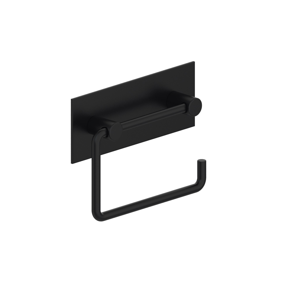 DELTA Toilettenpapierhalter Mit Haltegriff (Assist Bar) – Mattschwarz, Trägt Bis 136 Kg