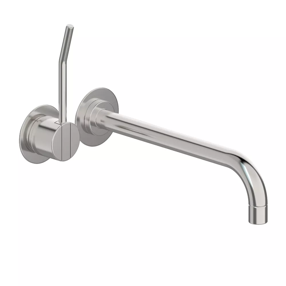 vola 121L Unterputz-Waschtisch-Einhebelmischer, Ausladung:225mm, Hebel:100mm, chrom-121L-16