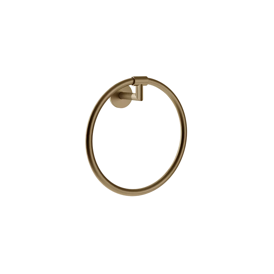 Gessi ANELLO Handtuchhalter-Ring zur Wandmontage, Durchmesser: 222mm, warmes bronze gebürstet PVD - 63809726 Gessi ANELLO Handtuchhalter-Ring zur Wandmontage, Durchmesser: 222mm, warmes bronze gebürstet PVD - 63809726