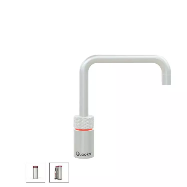 Quooker Nordic Square Kalt- und Kochendwasserspender für Kaltwasseranschluss-22NSRVSCUBE