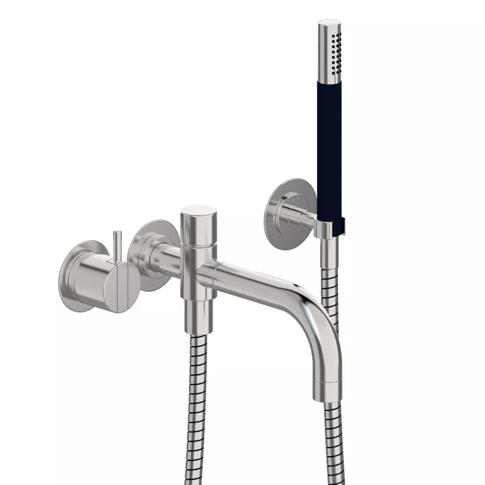 vola 2141DT8 Unterputz-Wannen-Einhebelmischer, Ausladung:200mm, Hebel:25mm, chrom-2141DT8-16