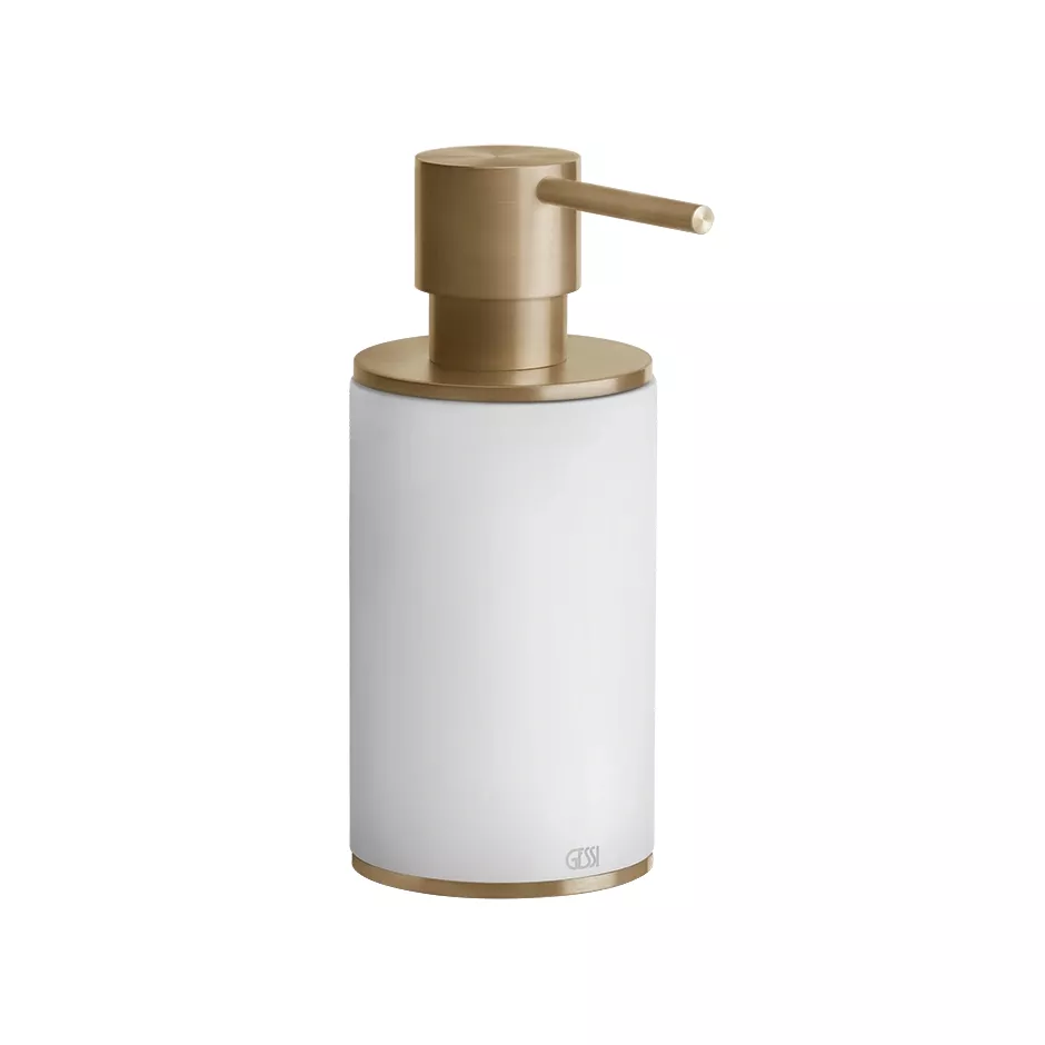 JVD Seifenspender Cleanline – 700 Ml, Weiß, Mit Metallpalette Und Abnehmbarem Behälter, Für Gelseife, Manuell, Sehr Robust Für Gemeinschaftseinrichtungen