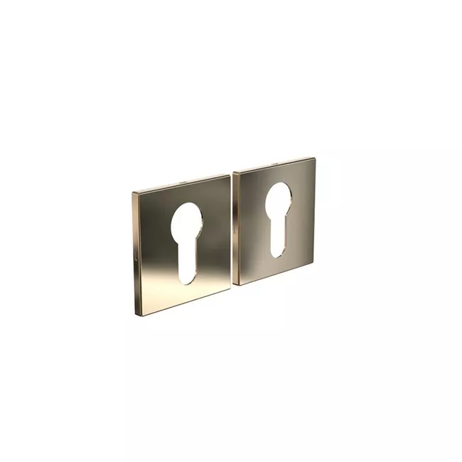 Frost Denmark ARCHITECTURAL HARDWARE Rosetten, quadratisch-A3001GS Frost Denmark ARCHITECTURAL HARDWARE Rosetten, quadratisch-A3001GS