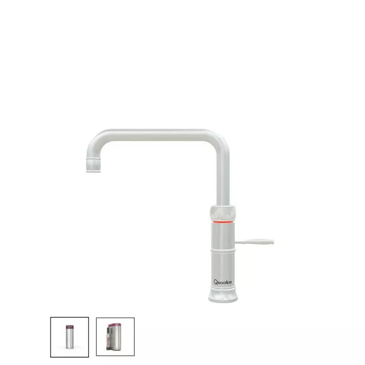 Quooker Classic Fusion Square Kalt- und Kochendwasserspender für Warmwasseranschluss-3CFSRVSCUBE