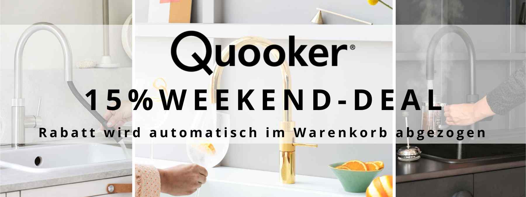 QUOOKER-WEEKEND-DEAL 15% RABATT