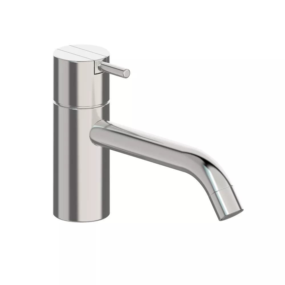 vola HV1/150 Waschtisch-Einhebelmischer ohne Ablaufgarnitur Ausladung:150mm Höhe:120mm, Hebel:25mm, chrom-HV1/150-16