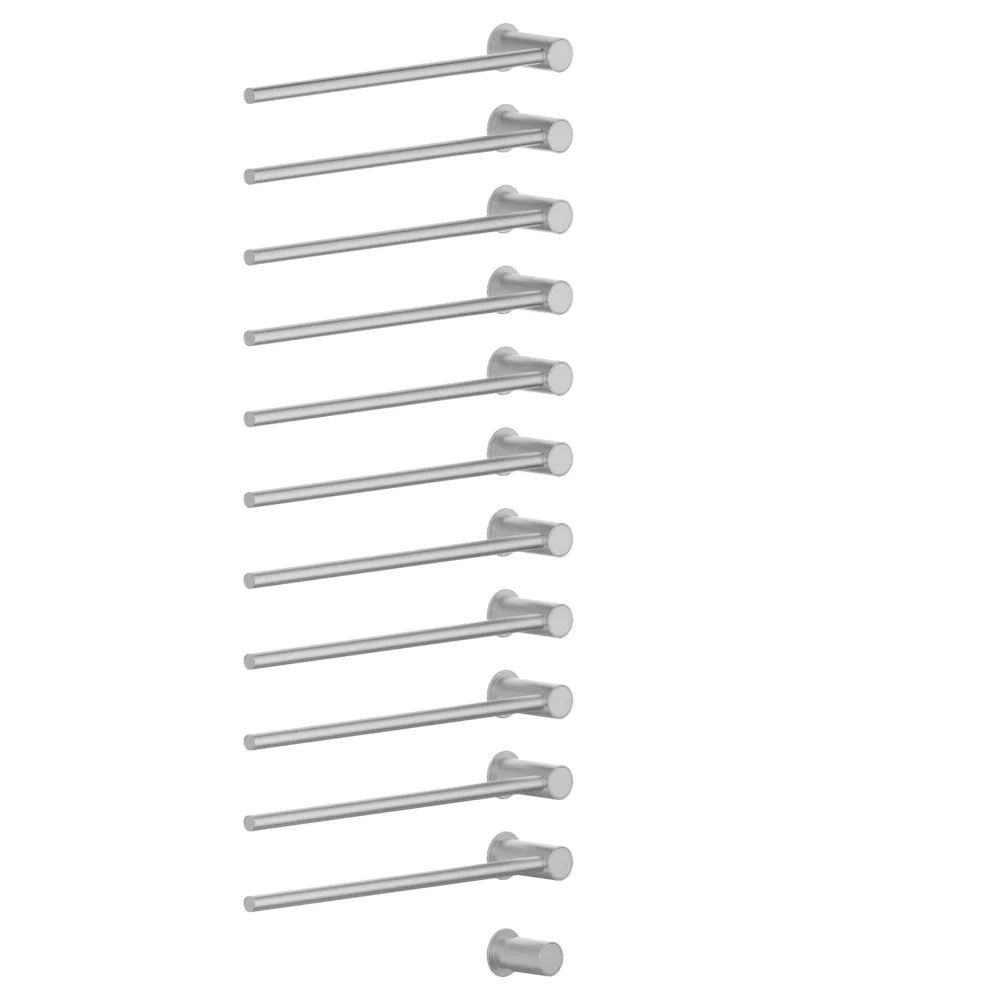 vola T39EL/11 Unterputz-Handtuchwärmer für Elektroanschluss, Breite:555mm, mit 11 Heizstäben, edelstahl-T39EL/11-40