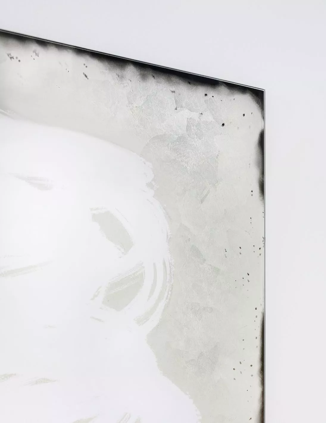 Glas Italia Scribble Wandspiegel 75 × 100 cm, Silberblatt - SCRI02-SILBERBLATT