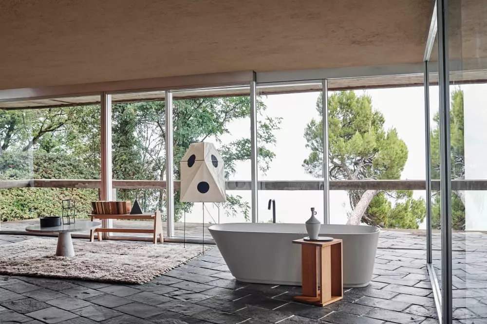 Agape ASCENSION multifunktionales Element aus Iroko-Holz, Breite: 50cm, Tiefe: 30cm, Höhe: 30cm - AVAS1983I Agape ASCENSION multifunktionales Element aus Iroko-Holz, Breite: 50cm, Tiefe: 30cm, Höhe: 30cm - AVAS1983I