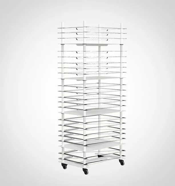 Frost Denmark UNU & BUKTO Regal für Regalständer, 3mm Stärke, 450x3x638mm-U6060-638-W