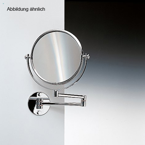 Windisch 99141 Wand-Kosmetikspiegel, nickel satiniert-99141SNI7XOP
