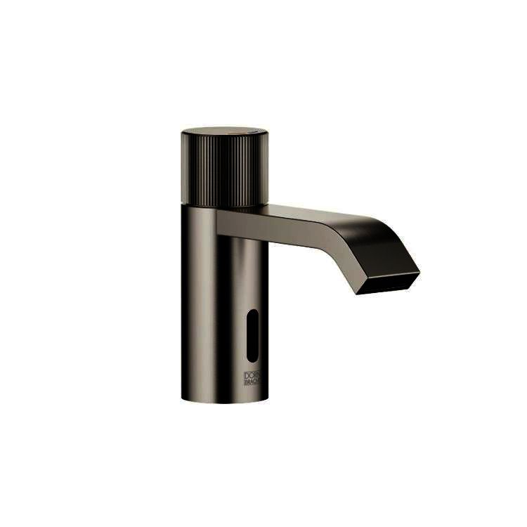 Dornbracht IMO Waschtischarmatur mit elektronischer Öffnungs- und Schließfunktion, dark platinum matt-44515670-99