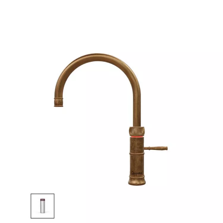 Quooker Classic Fusion Round Kochendwasserspender-3CFRPTN Quooker Classic Fusion Round Kochendwasserspender-3CFRPTN