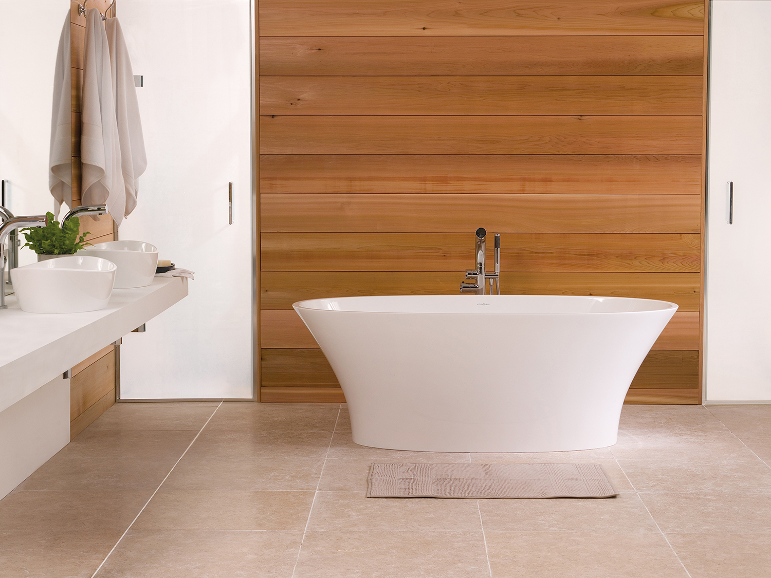 victoria + albert IONIAN freistehende Badewanne, 170x79x61cm-INN-N-SW-NO