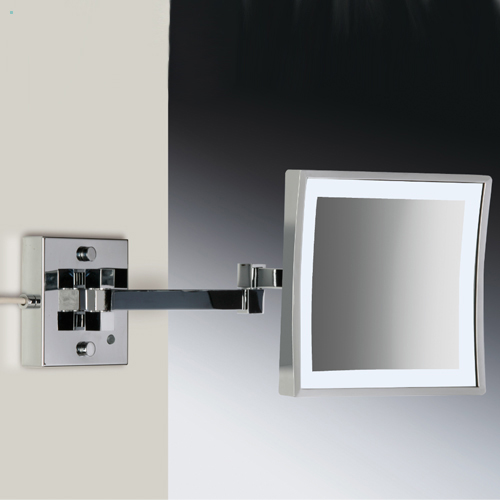 Windisch 99867/2 LED-Wandkosmetikspiegel, chrom-99867/2CR3X