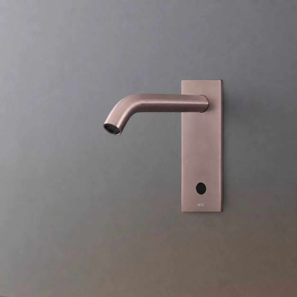 cea MIL 04R berührungsloser Wand-Waschtisch-Auslauf, Ausladung: 185mm, bronze satiniert - MIL04RZS cea MIL 04R berührungsloser Wand-Waschtisch-Auslauf, Ausladung: 185mm, bronze satiniert - MIL04RZS
