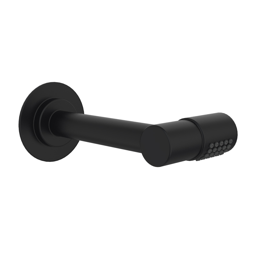 vola 080 Wand-Kopfbrause 3/4”, Ausladung:130mm, schwarz matt-080-27