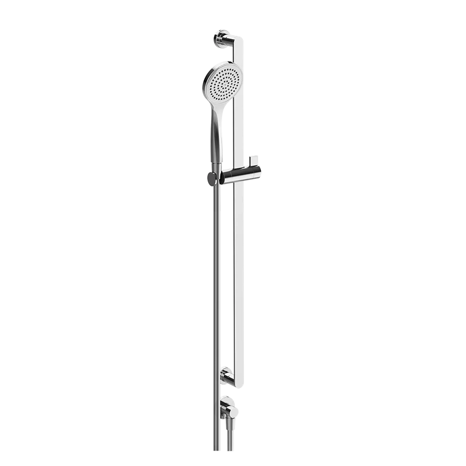 Gessi EMPORIO Brausestange zur Wandmontage, Stichmaß: 800mm, 1-Strahl, mit Wandanschlussbogen, Schlauch 1,50m und Antikalk-Handbrause, 1/2 Anschluss, chrom - 47264031 Gessi EMPORIO Brausestange zur Wandmontage, Stichmaß: 800mm, 1-Strahl, mit Wandanschlussbogen, Schlauch 1,50m und Antikalk-Handbrause, 1/2 Anschluss, chrom - 47264031