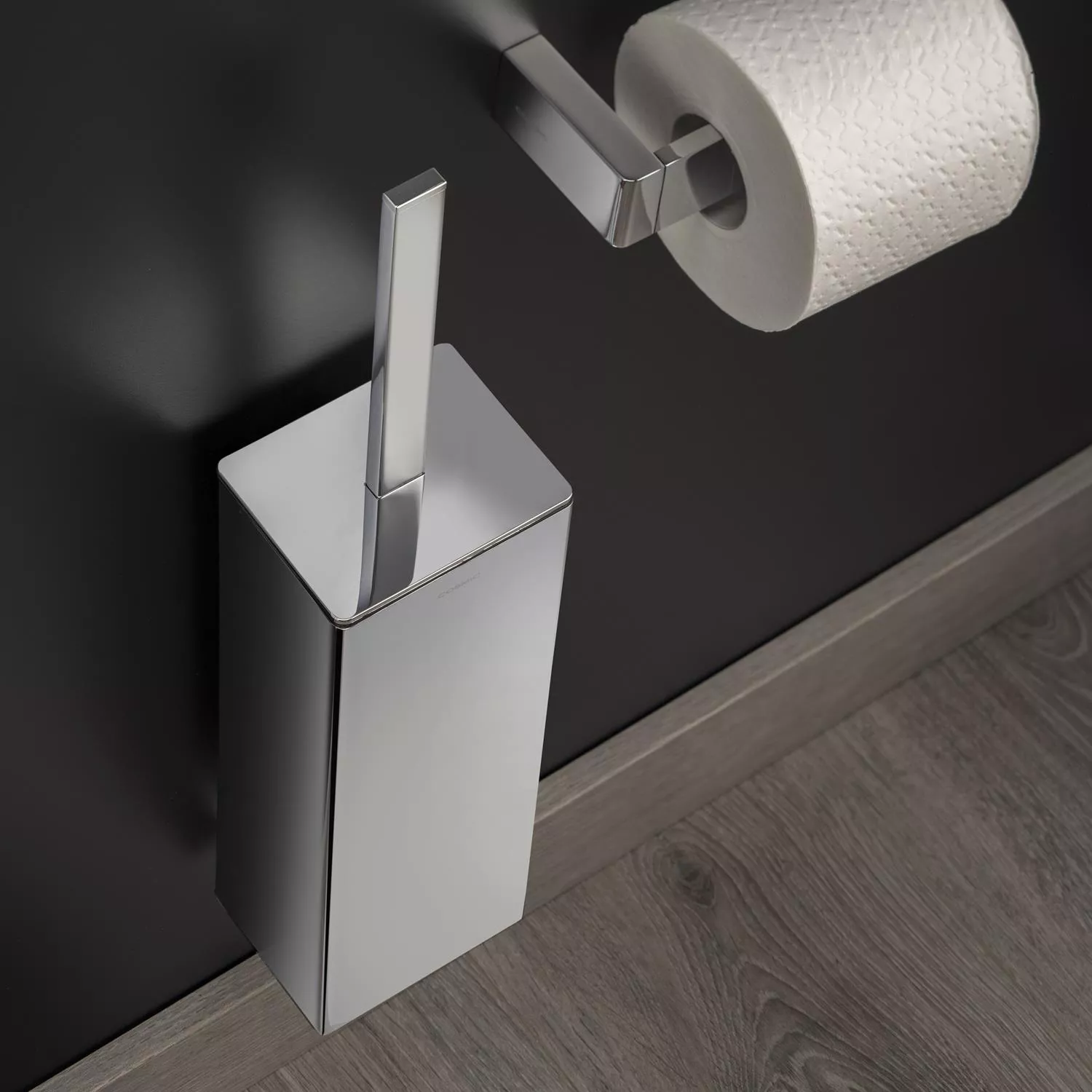 cosmic Extreme Wand-Toilettenbürstenhalter chrom/schwarz - WJC253A0000001