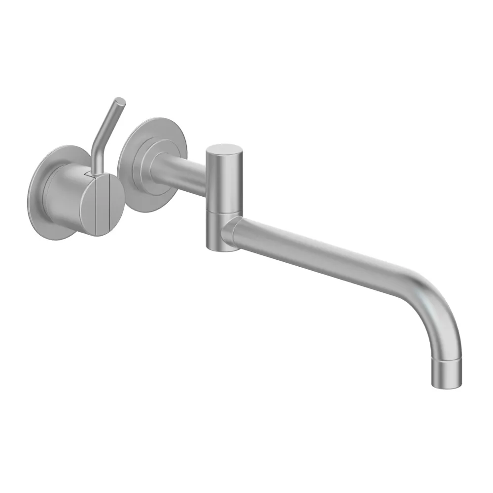 vola 131M Unterputz-Waschtisch-Einhebelmischer, Ausladung:250mm, Hebel:60mm, edelstahl-131M-40