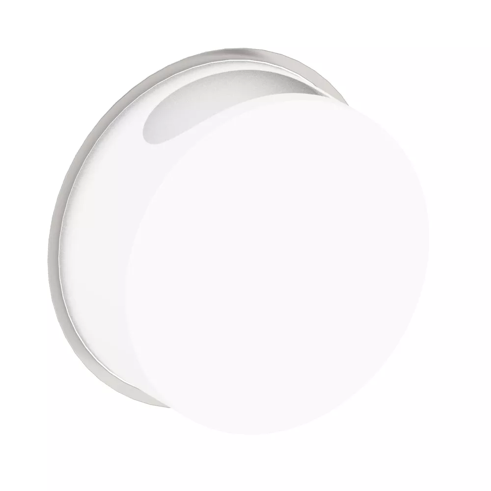 vola RS4/W Aufputz-Abfallbehälter 22 Liter ohne Deckel, Durchmesser:480mm, offener Festbehälter, weiß/chrom-RS4/W-16