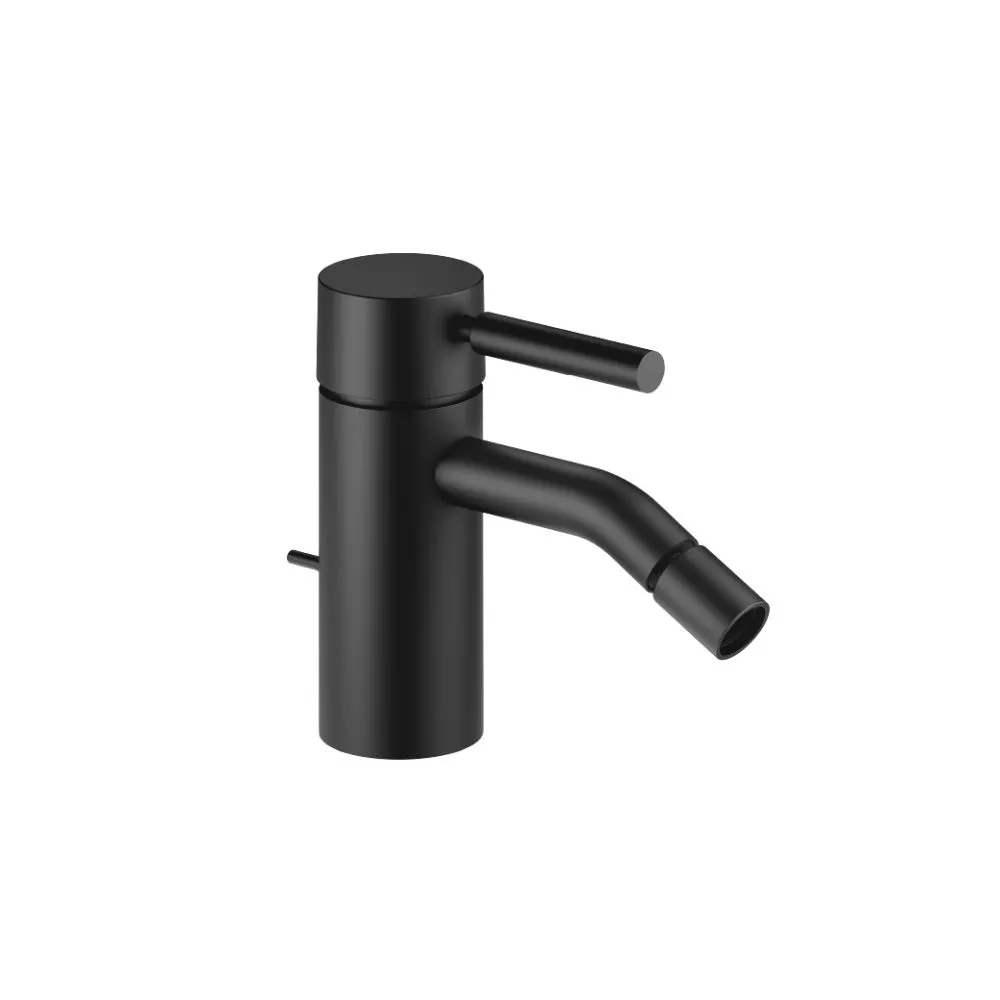 Dornbracht META Bidet-Einhandbatterie mit Ablaufgarnitur, schwarz matt-33600660-33 Dornbracht META Bidet-Einhandbatterie mit Ablaufgarnitur, schwarz matt-33600660-33