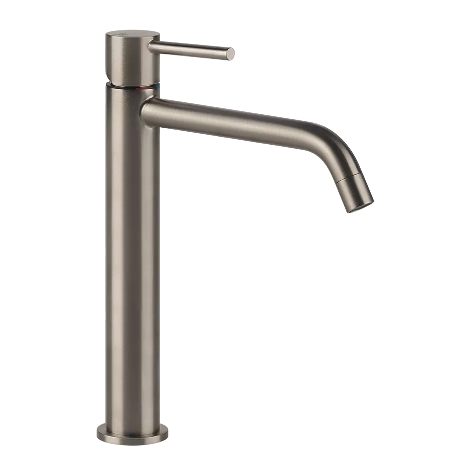 Gessi VIA TORTONA Waschtisch-Einhebelmischer mit Auslauf zur Tischmontage, Ausladung: 211mm, hohe Version, ohne Ablaufgarnitur, 3/8 Anschluss, Finox Optik - 18606149 Gessi VIA TORTONA Waschtisch-Einhebelmischer mit Auslauf zur Tischmontage, Ausladung: 211mm, hohe Version, ohne Ablaufgarnitur, 3/8 Anschluss, Finox Optik - 18606149